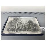 WENDELL AUGUST TRAY PLATE