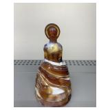 SUMMIT ART GLASS HARVEST GOLD SLAG MELANIE LADY