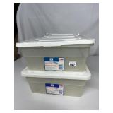 2 STOR N VIEW UNDERBED STORAGE CONTAINERS,