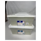 2 STOR N VIEW UNDERBED STORAGE CONTAINERS,