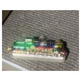 TRAIN GLASS ORNAMENT