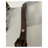 OAK CLAW FOOT FROM TABLE