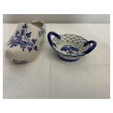 DELFT DOUBLE HANDLED MINI BOWL, ETC.