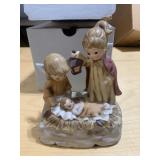 ENSCO NATIVITY MUSIC BOX, WORKING