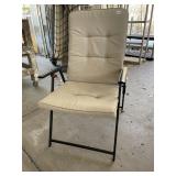 FOLDING PATIO CHAIR W/ CUSHION