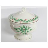 HOLIDAY CANDY DISH LENOX