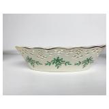 HOLIDAY PIERCED DIVIDED DISH