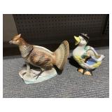 LEFTON GROUSE PLANTER AND DUCK PLANTER