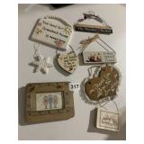 SIGNS W/ VERSE, 4-SIDED PRAYING ANGEL LAMP
