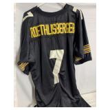 ROETHLISBERGER # 7 JERSEY & NIKE WARM UP PANTS SZ