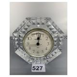 HOWARD MILLER CRYSTAL MADE IN FRANCE CLOCK