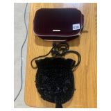 EVENING BAG AND ZIPPER BAG