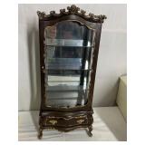 MINIATURE CURIO 18" H X 8" W X 4ï¿½ D