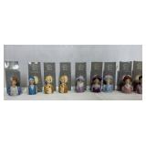 AVON FASHION THIMBLES WITH DUST COVERS OB