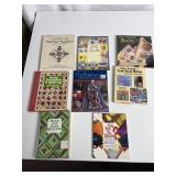 ASSORTED BOOKS ON CRAFTING, INCLUDING QUILTING