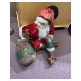 LARGE SITTING SANTA