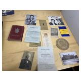 VARIOUS OLD DOCUMENTS, POST CARDS, ETC.