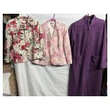 LL BEAN SIZE PM ROBE APPLE SEED PM TOP AND OTHER