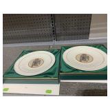 BELLEEK COLLECTORS SOCIETY PLATES #465 & 589