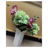 LENOX VASE ARTIFICIAL FLOWERS