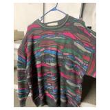 JOHN ASHFORD DESIGNED IN ITALY XL - COLORFUL KNIT