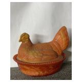 WESTMORELAND SUNBURST COLOR NESTING HEN CANDY