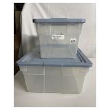 2 STORAGE BINS