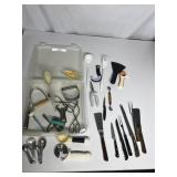 KITCHEN TOOLS, KNIVES, ETC.