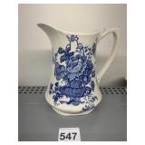 ENGLAND STAFFORDSHIRE 6.5" H PITCHER
