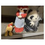 BAM & BOO PANDA, BOTTLE DOLL, DOG TOY