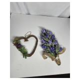 HEART SHAPED GRAPEVINE WREATH WITH FAUX