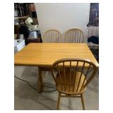 TABLE 3 CHAIRS