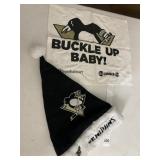 PENGUIN SANTA HAT AND PENGUIN TOWEL