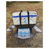 CASE WATER AND CAMP CHAIR SMALL BURN HOLE