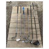 TAYLOR MADE BURNER CLUB, CALLAWAY RAZR, CLEVELAND