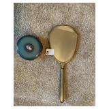 MIRROR AND POWDER BOX W/ LID
