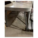 VINTAGE DINING TABLE GRAY 1950