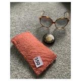 VINTAGE ITALY GLASSES AND ADVERTISING WITH ZODIAC