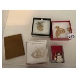 FOUR PINS INCLUDING ANKLINE, DANA BUCKMAN