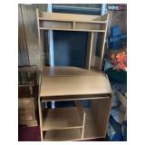 COMPUTER DESK W/ PULL OUT KEYBOARD TRAY