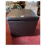 LIFT TOP STORAGE BIN/OTTOMAN