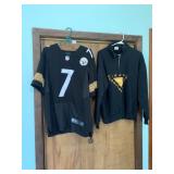 PIRATES ZIPPER FRONT AND NFL NUMBER 7 JERSEY