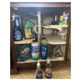 DAWN WITH WIPES AND PODS CONTENTS OF CABINET