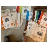 ASSORTED ORGAN MUSIC VERY GOOD CONDITION