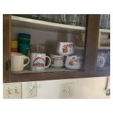 CAMPBELLS SOUP MUGS AND OTHER CUPS CONTENTS OF