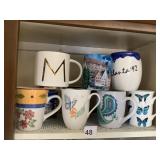 ASSORTED DECORATIVE MUGS