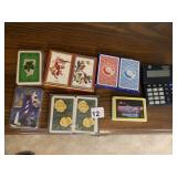 DECKS OF PLAYING CARDS IN PLASTIC CASES &