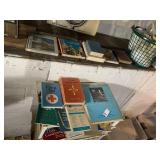 VARIETY OF BOOKS INCLUDING FIRST AID AND