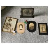 VINTAGE PICTURES INCLUDING TILT FRAME