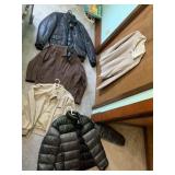 PUFFER JACKET, CHAPS JACKET, DKY JACKET